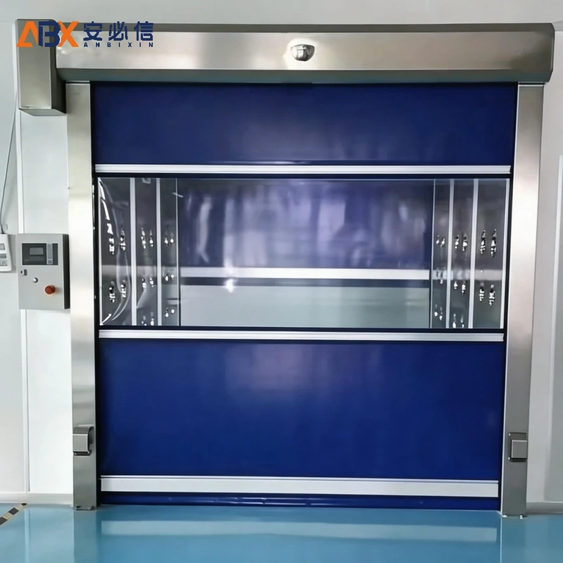 张掖市软帘快速门